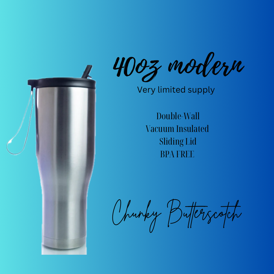 Customizable 40oz Modern Curve Tumbler