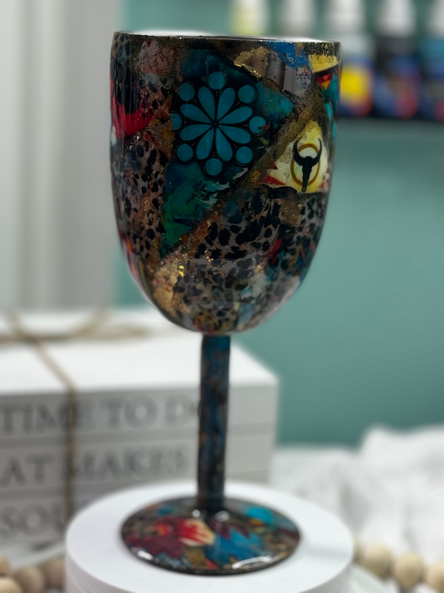 Customizable 10oz Stemmed Wine Tumbler