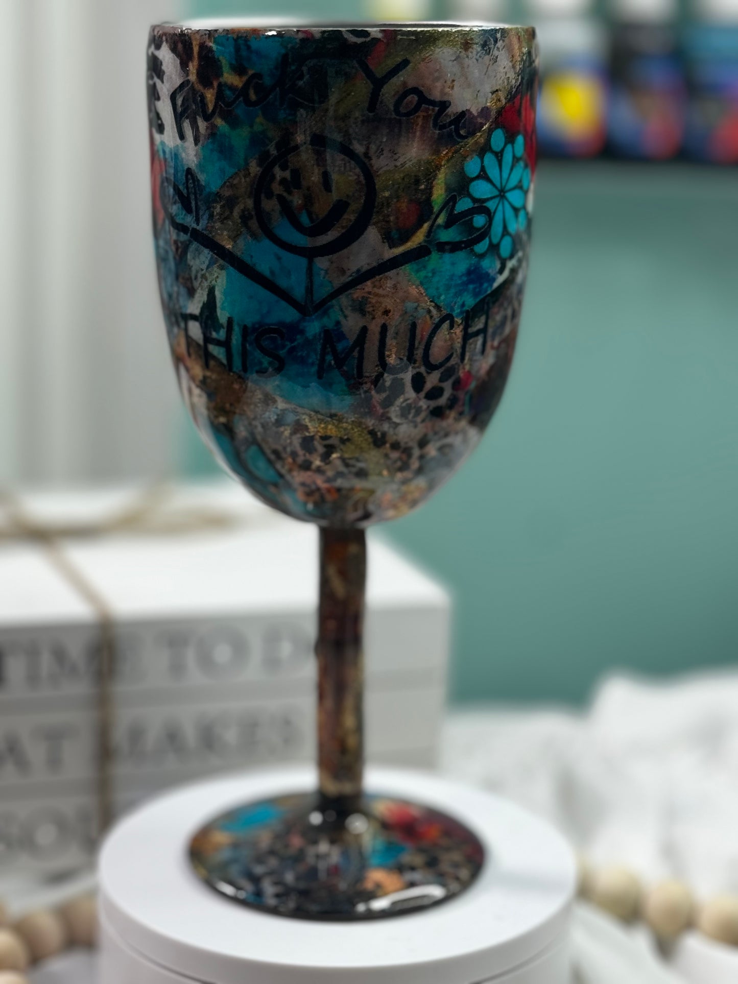 Customizable 10oz Stemmed Wine Tumbler